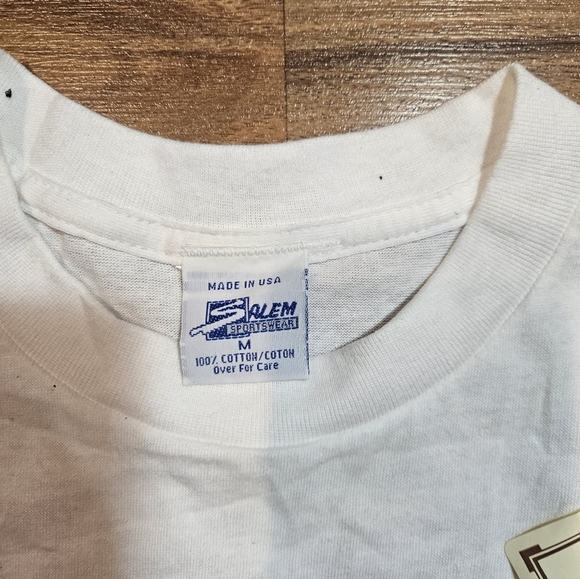 Vintage 1991 Minnesota Twins World Series Champs T-Shirt M Salem Sportswear USA - Picture 4 of 9